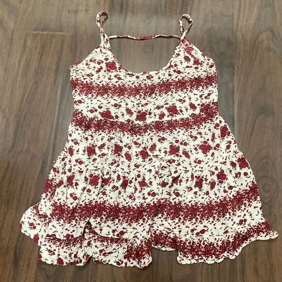Brandy Melville Jada Mini floral spaghetti strap dress - Picture 1 of 6
